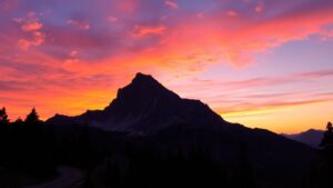 Mehr über den Artikel erfahren Sonnenuntergang am Berggipfel erleben